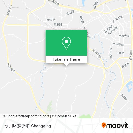 永川区殡仪馆 map