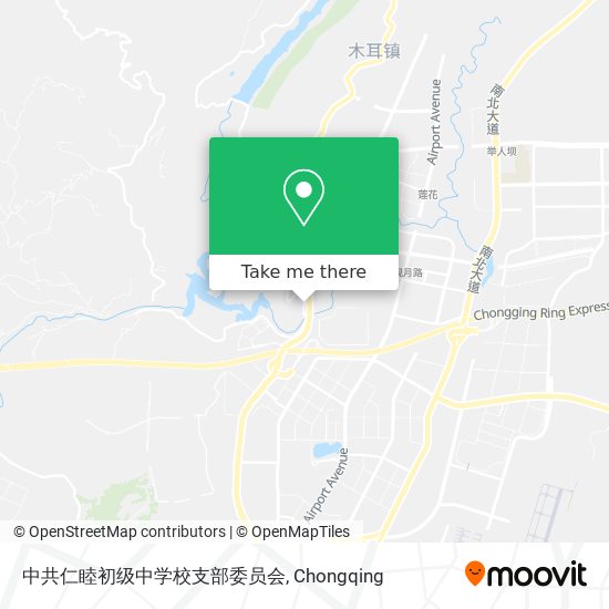 中共仁睦初级中学校支部委员会 map