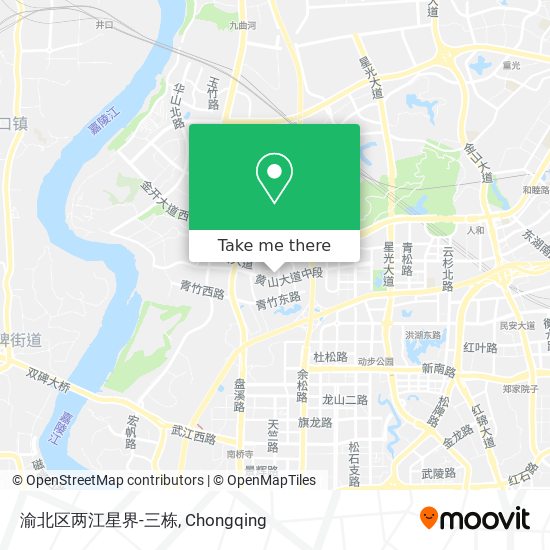 渝北区两江星界-三栋 map