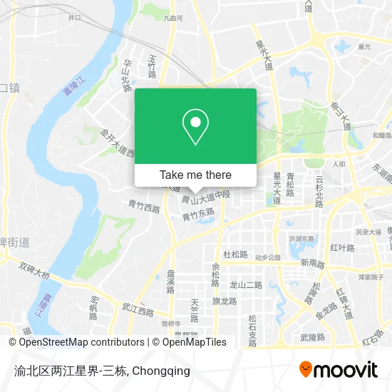 渝北区两江星界-三栋 map