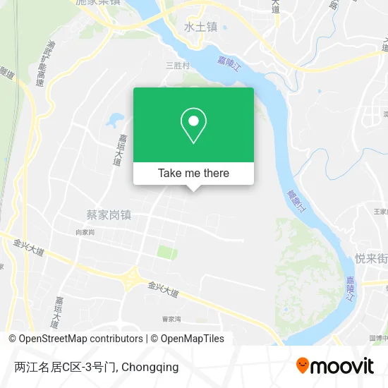 两江名居C区-3号门 map