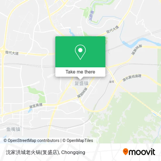 沈家洪城老火锅(复盛店) map