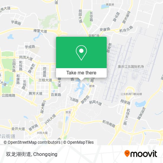 双龙湖街道 map