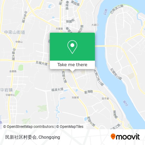 民新社区村委会 map