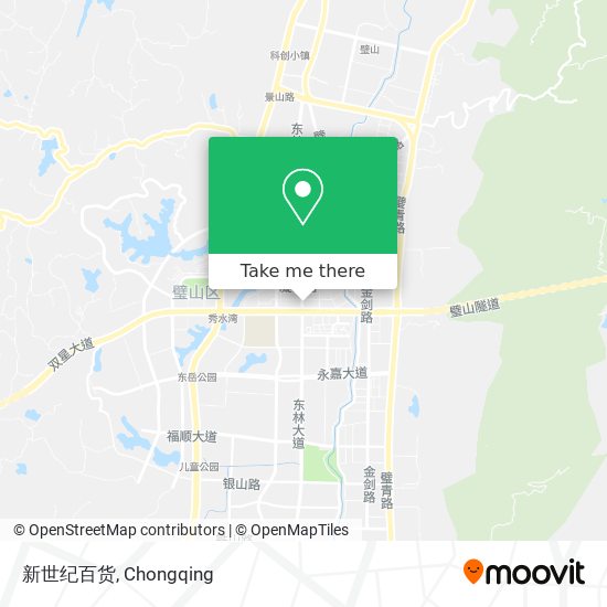 新世纪百货 map