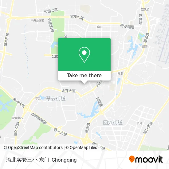 渝北实验三小-东门 map