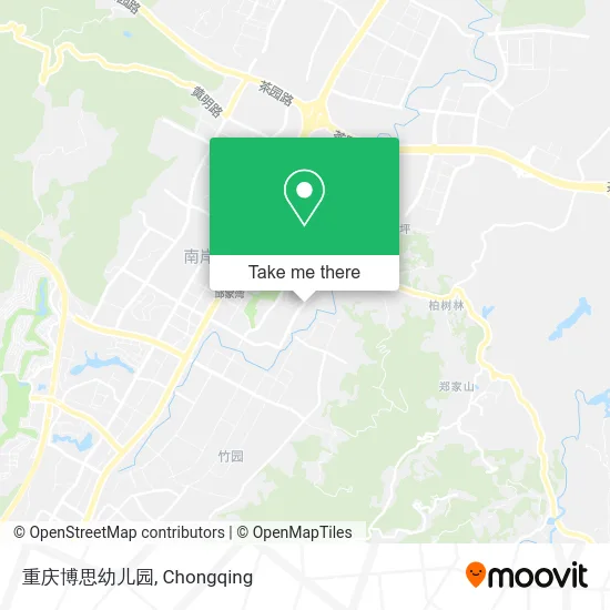 重庆博思幼儿园 map