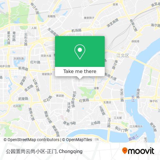 公园置尚云尚小区-正门 map