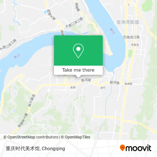 重庆时代美术馆 map