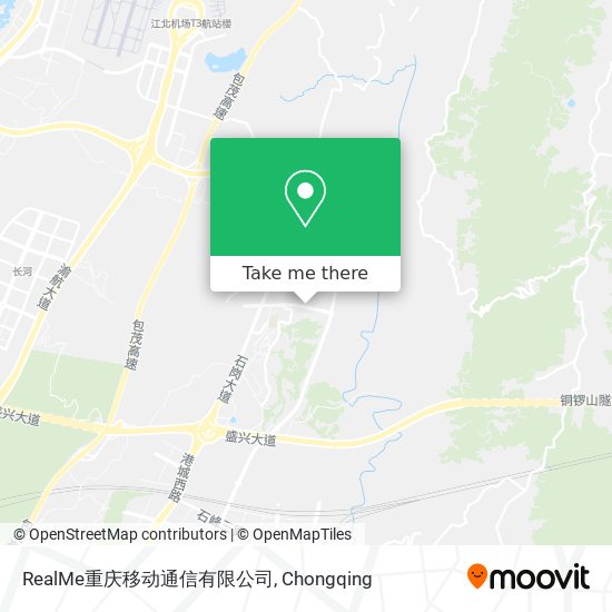 RealMe重庆移动通信有限公司 map