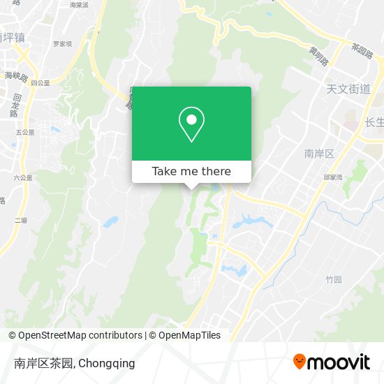 南岸区茶园 map