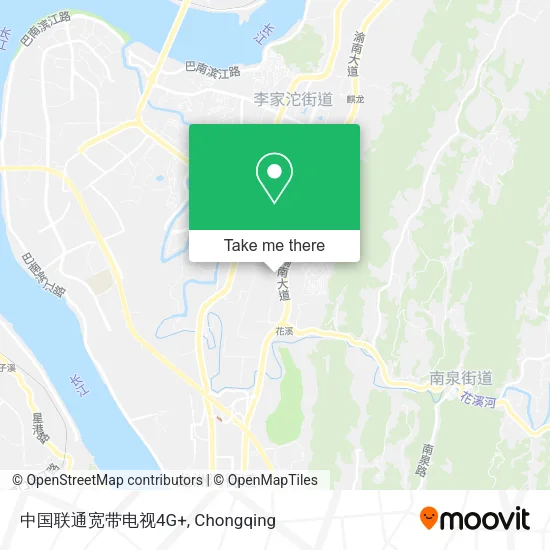 中国联通宽带电视4G+ map