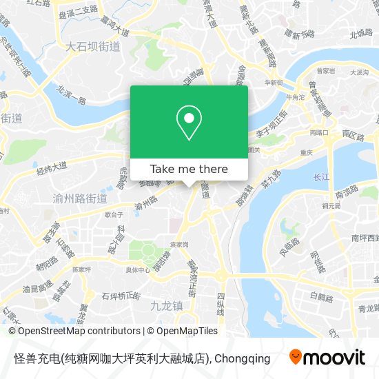 怪兽充电(纯糖网咖大坪英利大融城店) map