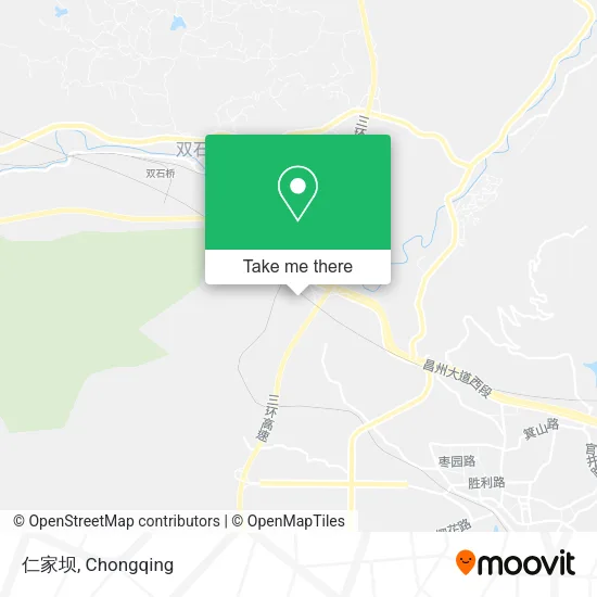 仁家坝 map