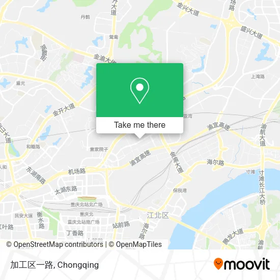 加工区一路 map