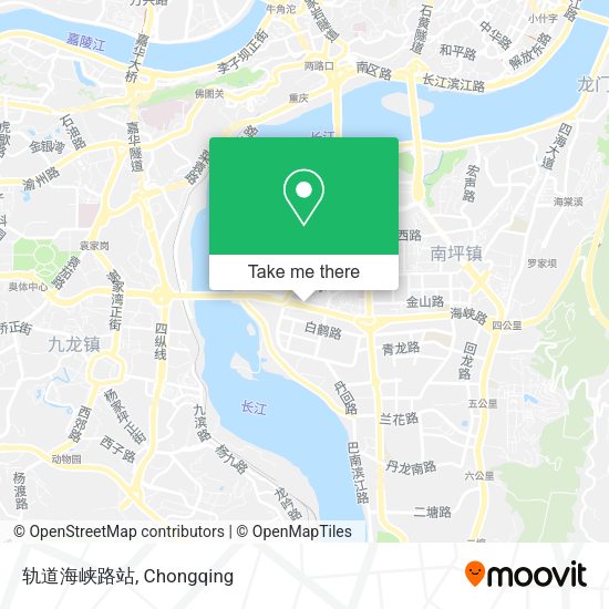 轨道海峡路站 map