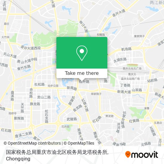 国家税务总局重庆市渝北区税务局龙塔税务所 map