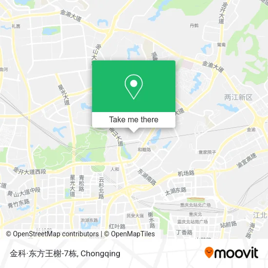 金科·东方王榭-7栋 map