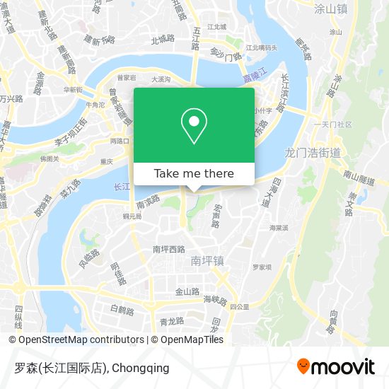 罗森(长江国际店) map