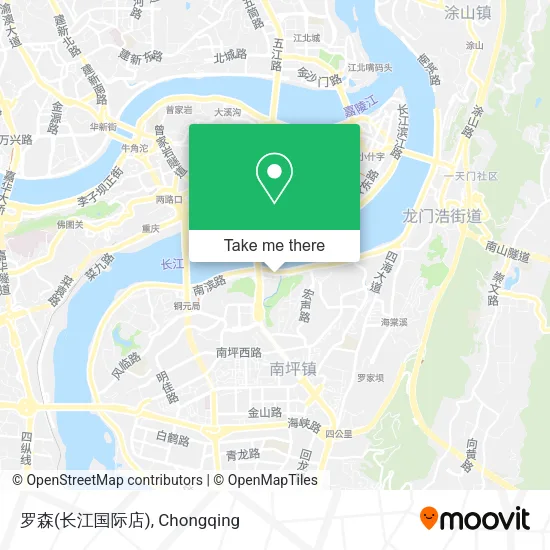 罗森(长江国际店) map
