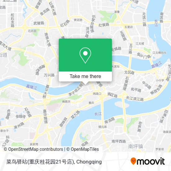 菜鸟驿站(重庆桂花园21号店) map