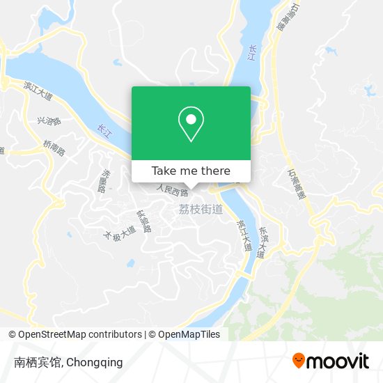 南栖宾馆 map