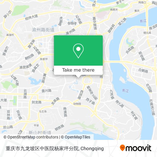 重庆市九龙坡区中医院杨家坪分院 map