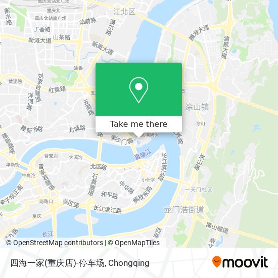 四海一家(重庆店)-停车场 map