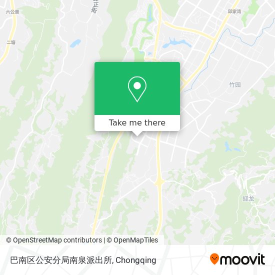 巴南区公安分局南泉派出所 map