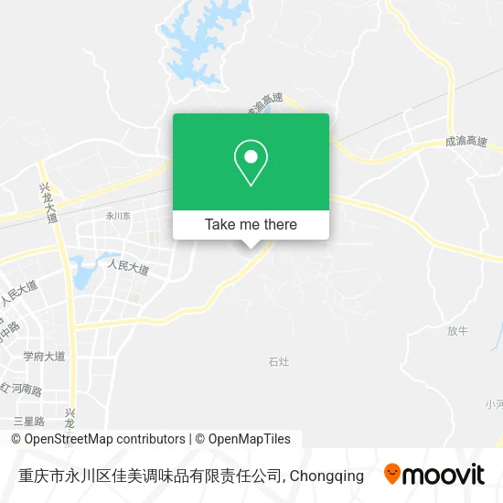 重庆市永川区佳美调味品有限责任公司 map