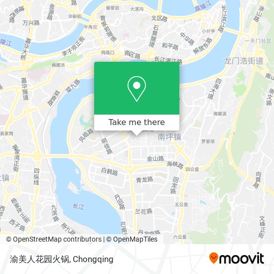 渝美人花园火锅 map