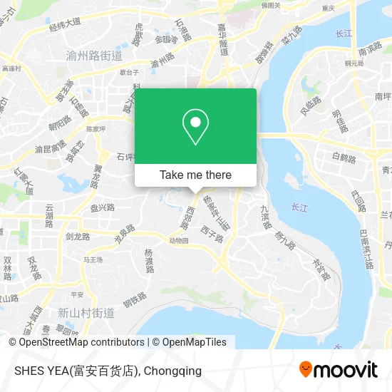 SHES YEA(富安百货店) map