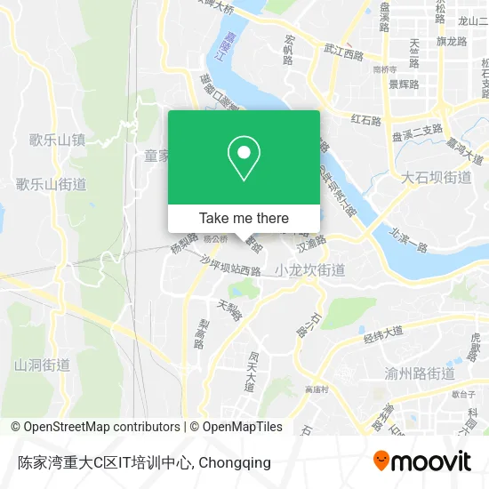 陈家湾重大C区IT培训中心 map