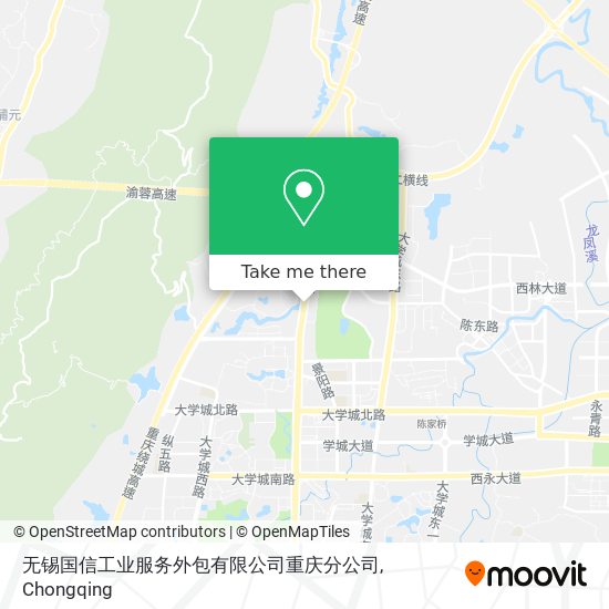 无锡国信工业服务外包有限公司重庆分公司 map