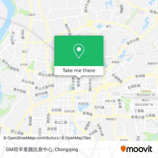 GM荷辛童颜抗衰中心 map