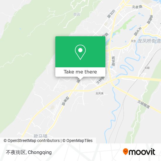 不夜街区 map