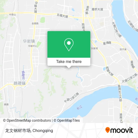 龙文钢材市场 map