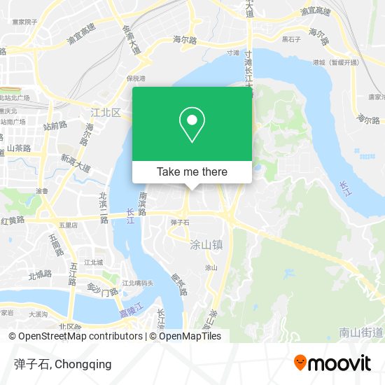 弹子石 map