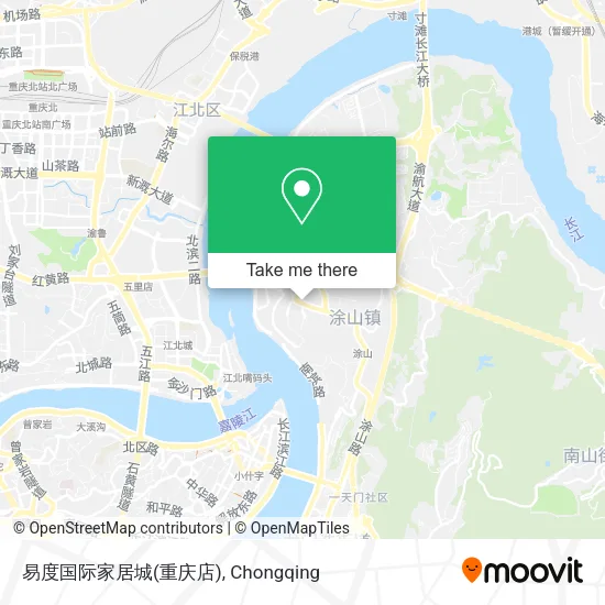 易度国际家居城(重庆店) map