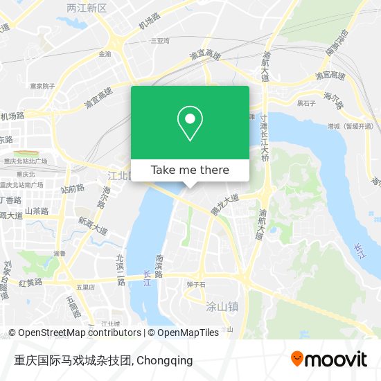 重庆国际马戏城杂技团 map