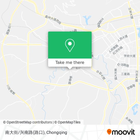 南大街/兴南路(路口) map