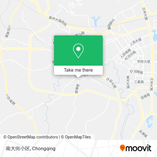 南大街小区 map