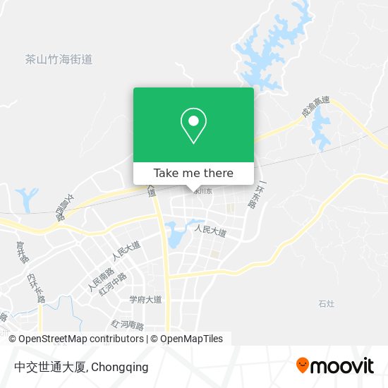 中交世通大厦 map