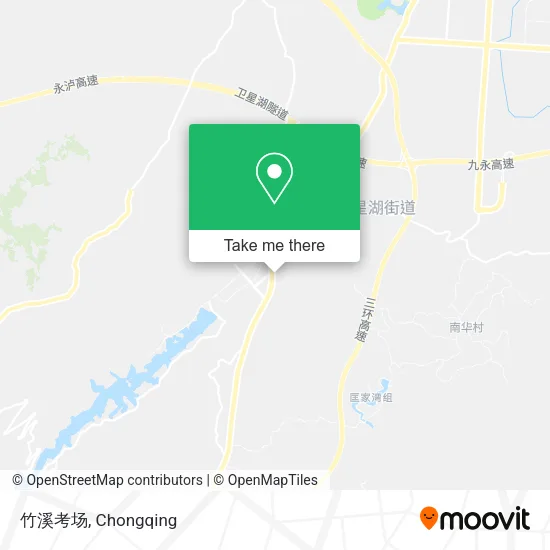竹溪考场 map