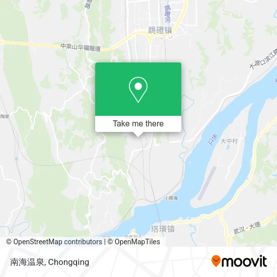 南海温泉 map