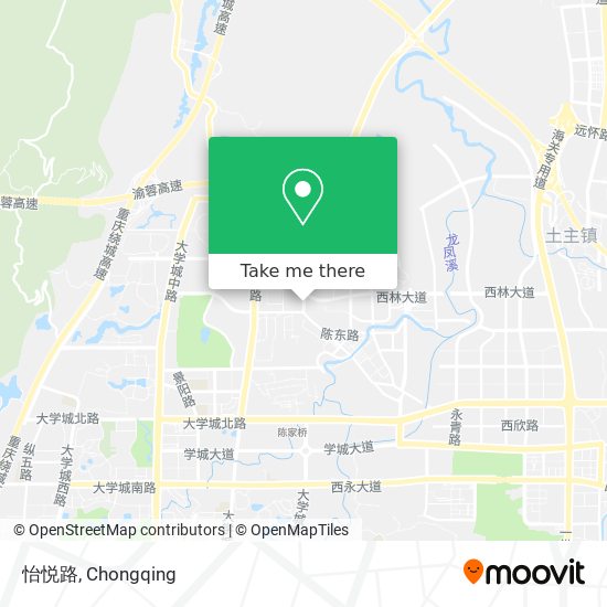 怡悦路 map