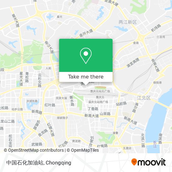 中国石化加油站 map