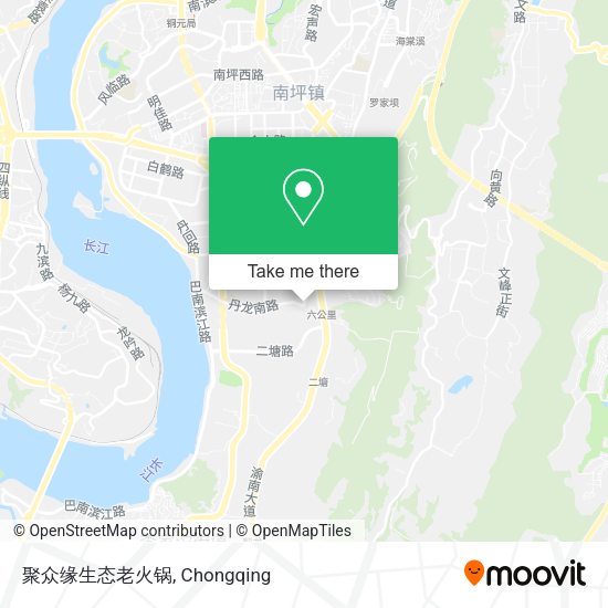 聚众缘生态老火锅 map