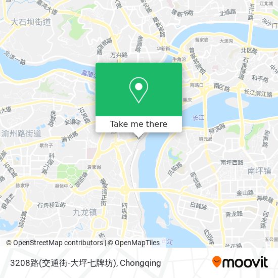 3208路(交通街-大坪七牌坊) map