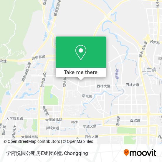 学府悦园公租房E组团6幢 map
